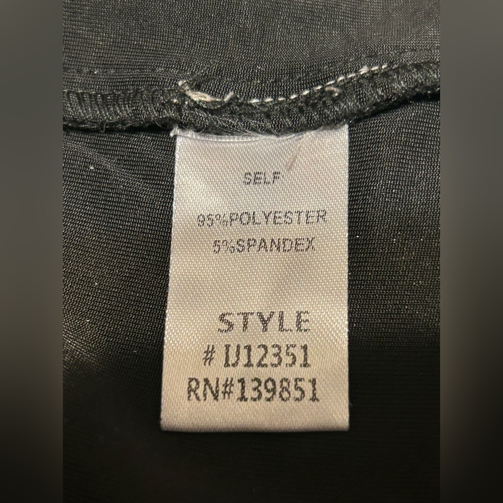 ODDY Anthropologie Black Velvet Garment - Picture 10 of 10